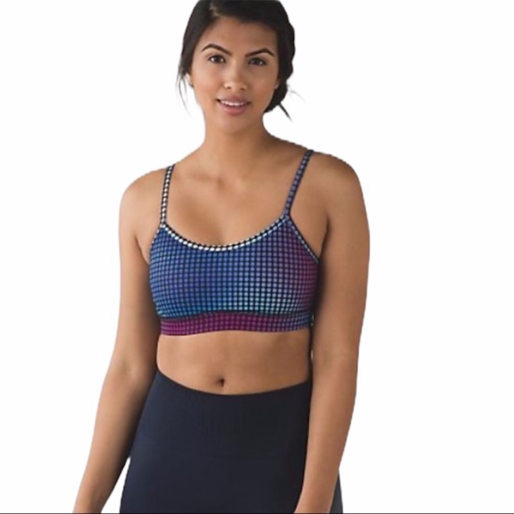 Lululemon flow Y IV sports bra cosmic dot 8